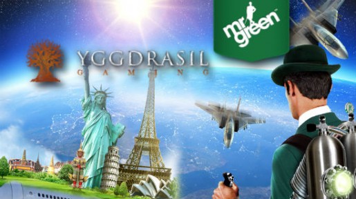 Mr Green casinolle lisätään pian Yggdrasilin koko pelivalikoima